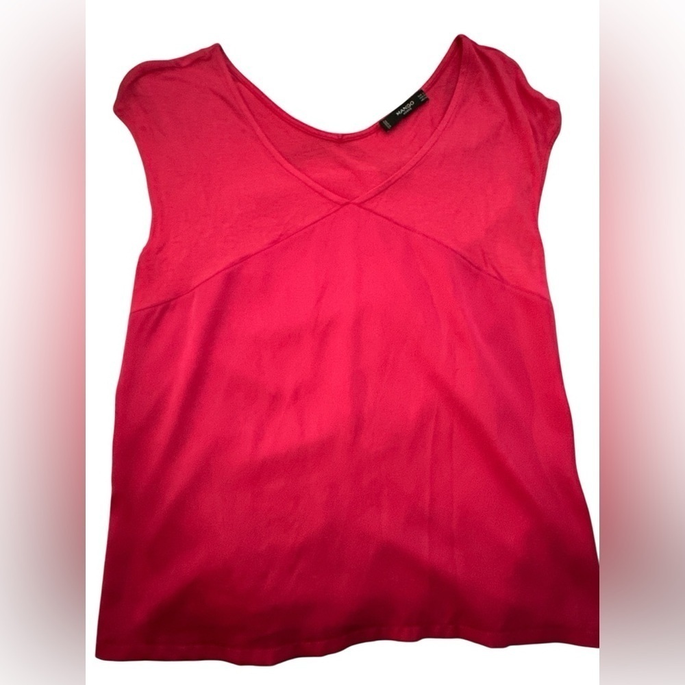 Mango Basics Vibrant Pink Tank Top XS